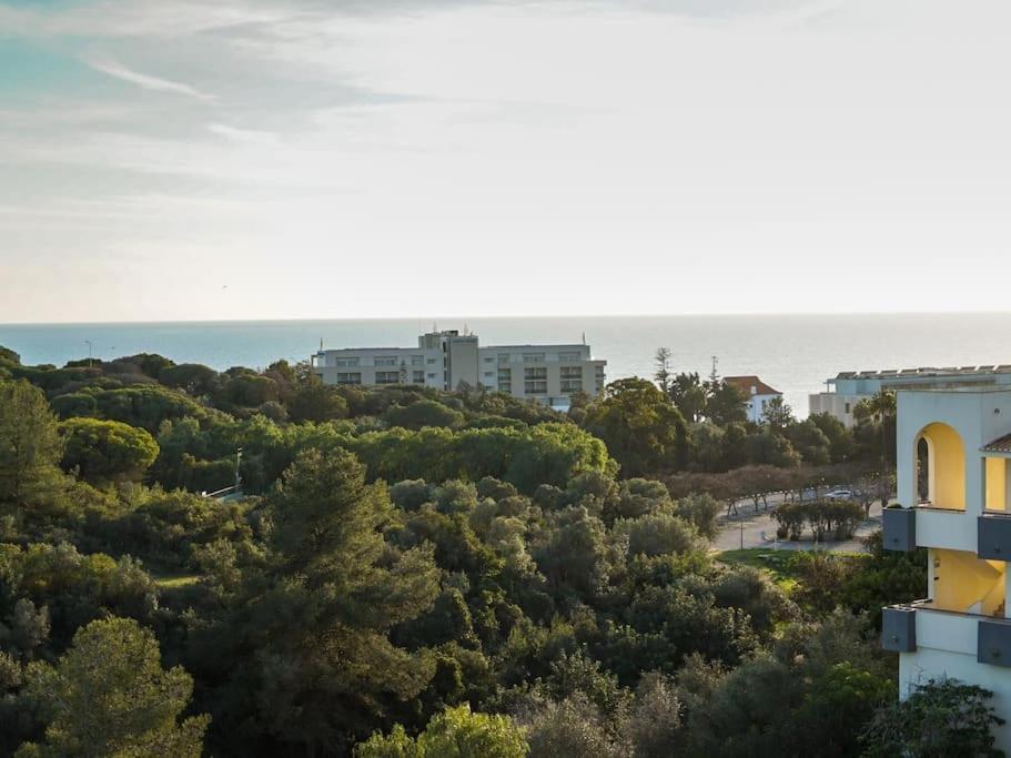 Central Apartment - Pool And Sea View & Albufeira Center المظهر الخارجي الصورة